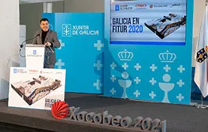 11,00 h.- O conselleiro de Cultura e Turismo, Román Rodríguez, acompañado pola directora da Axencia Turismo de Galicia, Nava Castro, e pola comisaria do Xacobeo 21, Cecilia Pereira, presentará en rolda de prensa a programación de Galicia en Fitur. Na sala Eisenmann (Monte Gaiás, s/n).
foto xoán crespo
17/01/2020