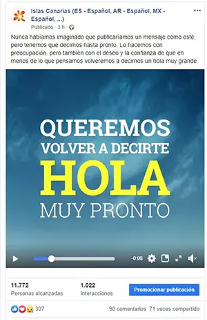 Campaña Turismo de Canarias