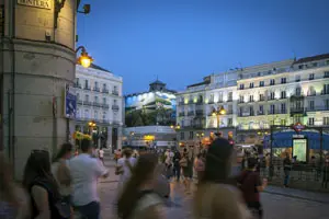 Lona Castilla y León en Puerta del Sol 2