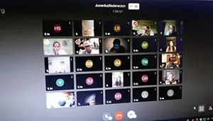 Charla virtual jóvenes Federación Bahía Blanca 2