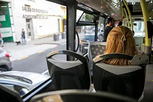 Pasajera Autobús