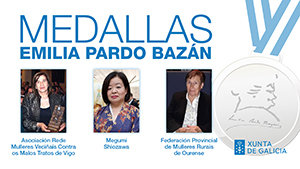 Medallas Emilia Pardo Bazán