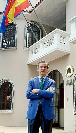Jorge Friend en el Consulado