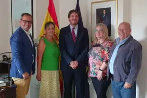 CRE DE VENEZUELA CON RODRIGO CAMPOS AF FROSTERUS EMBAJADA DE ESPAÑA CARACAS