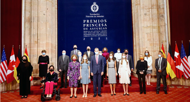 Premio Princesa-Reyes y galardonados