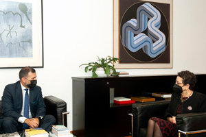 Rosario Alvarez-visita Consul Uruguay