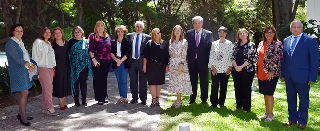 Delegación Congreso en Montevideo.Embajada