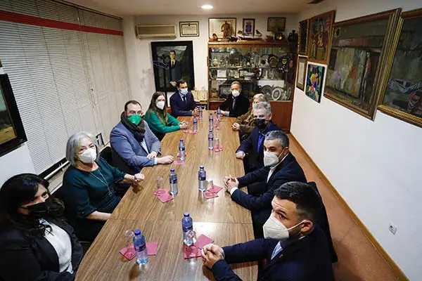 Presidente visita Centro Asturiano Madrid 6