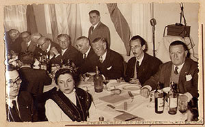 Clausura do I Congreso da Emigración Galega, celebrado en Bos Aires entre o 24 e o 31 de xullo de 1956