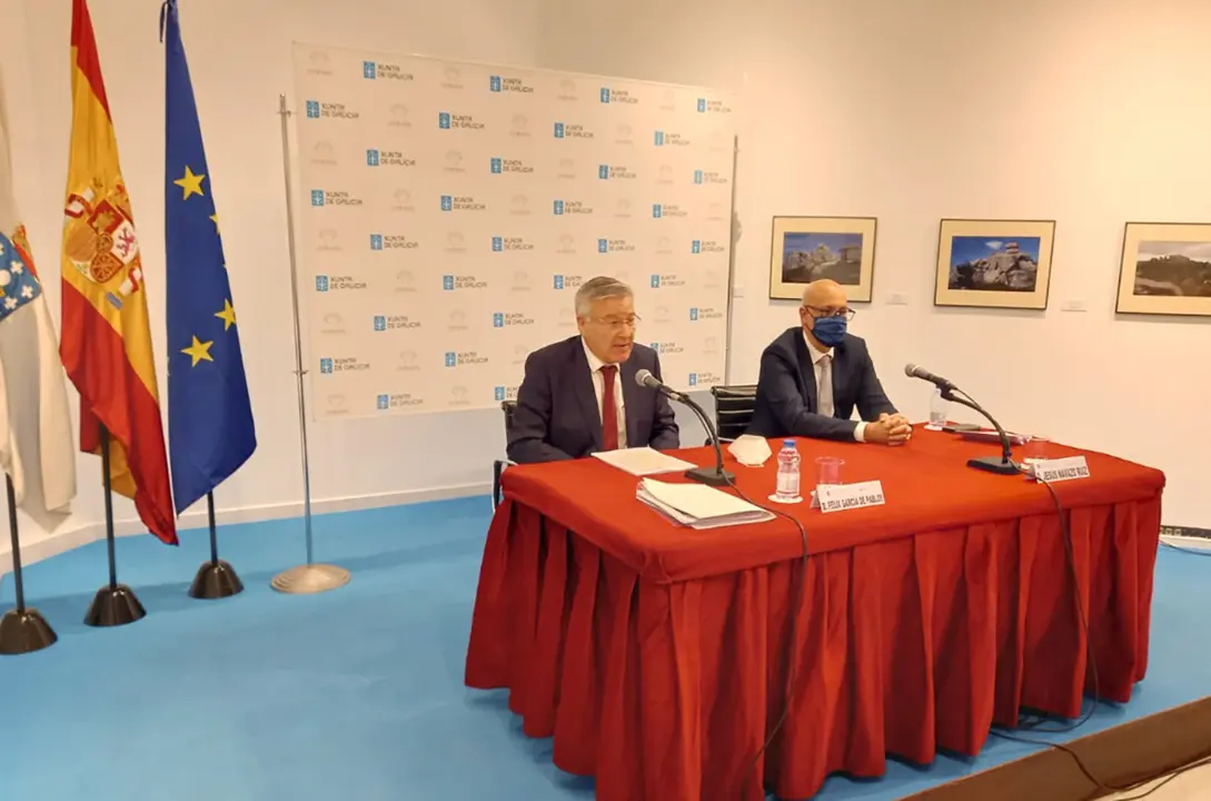 Casa Madrid-Félix García de Pablos, Doctor en Derecho, estuvo acompañado por Jesús Navazo, vicesecretario de la Secretaría Xeral de Presidencia de la Xunta de Galicia