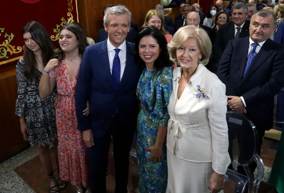  toma de posesión de Alfonso Rueda Valenzuela como presidente de la Xunta de Galicia