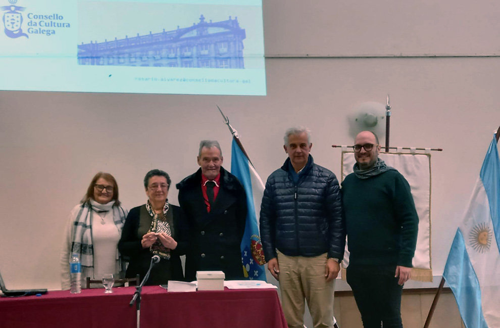insondable progenie Ritual La presidenta del Consello da Cultura Galega dio una conferencia en el  Centro...