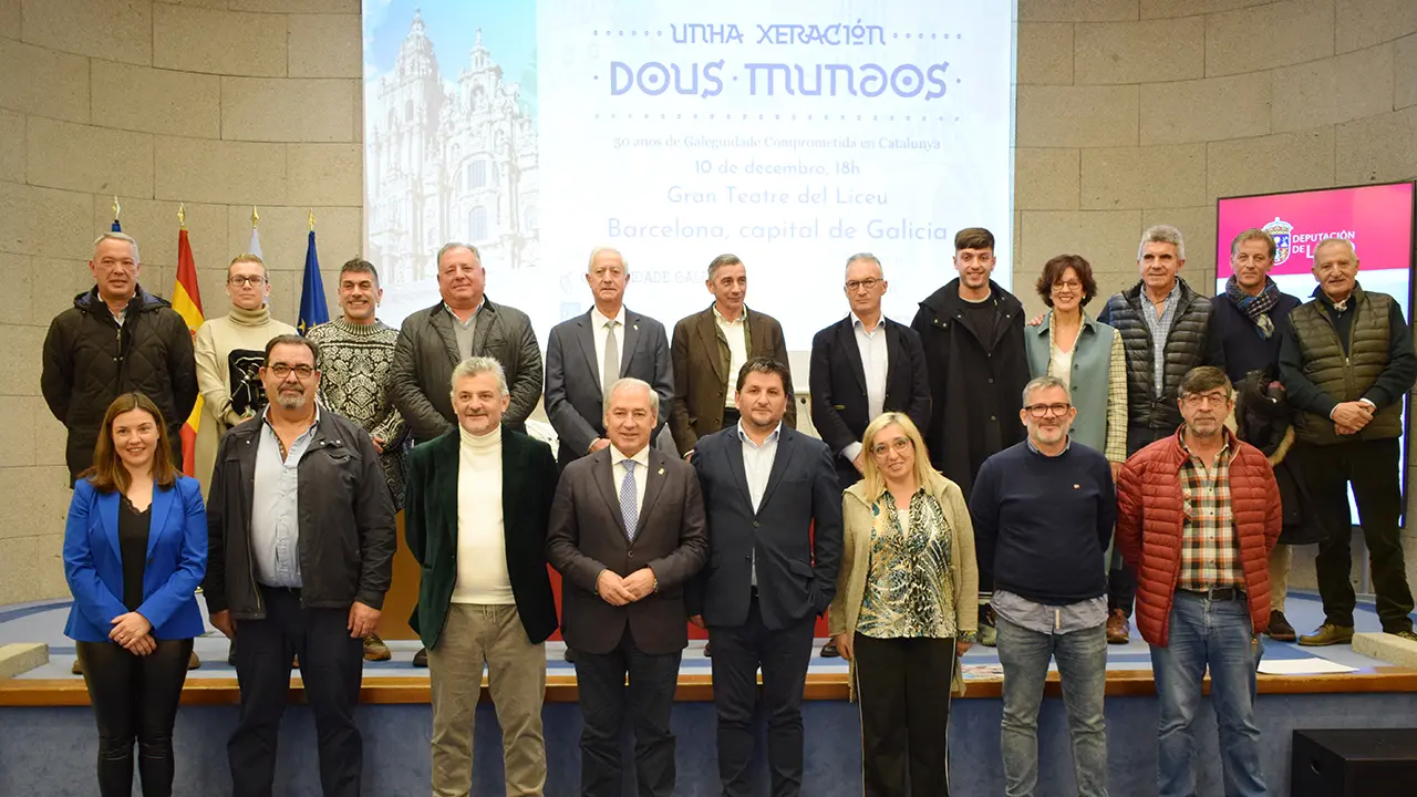 Lugo-Presentación da homenaxe galega en Cataluña