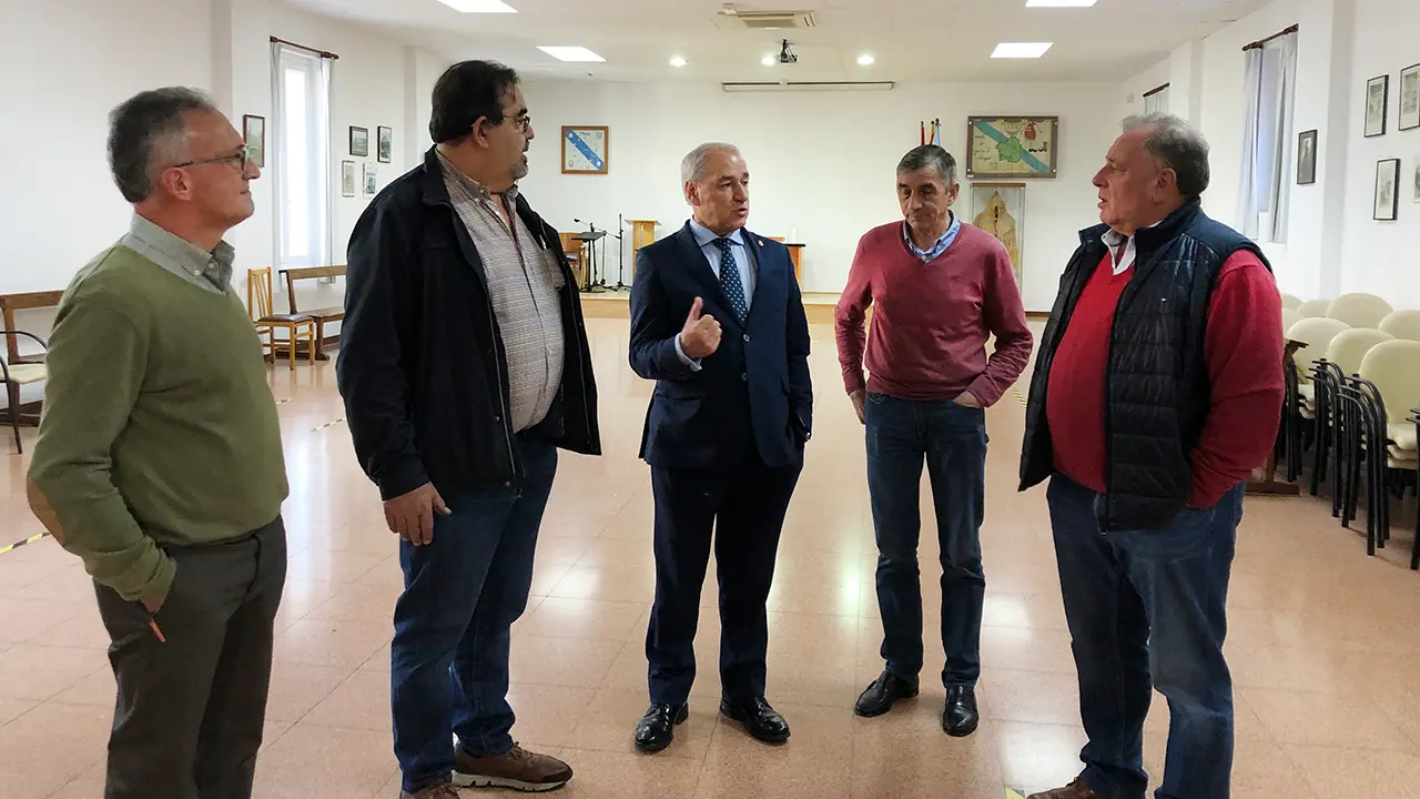 Dip Lugo-Visita á sede da agrupación Saudade en Barcelona
