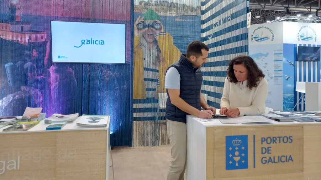 Estand de la Xunta en salón náutico Boot Düsseldorf