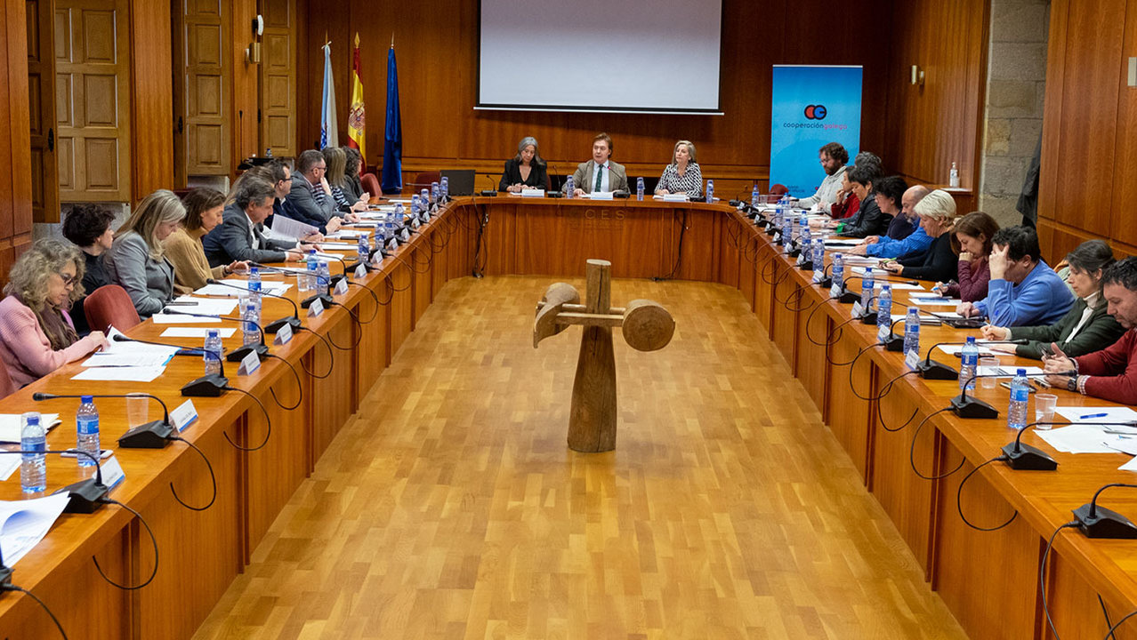 11,00 h.-          O director xeral de Relacións Exteriores e coa Unión Europea, Jesús Gamallo, presidirá o Pleno do Consello Galego de Cooperación para o Desenvolvemento (Congacode). 

foto xoán crespo
