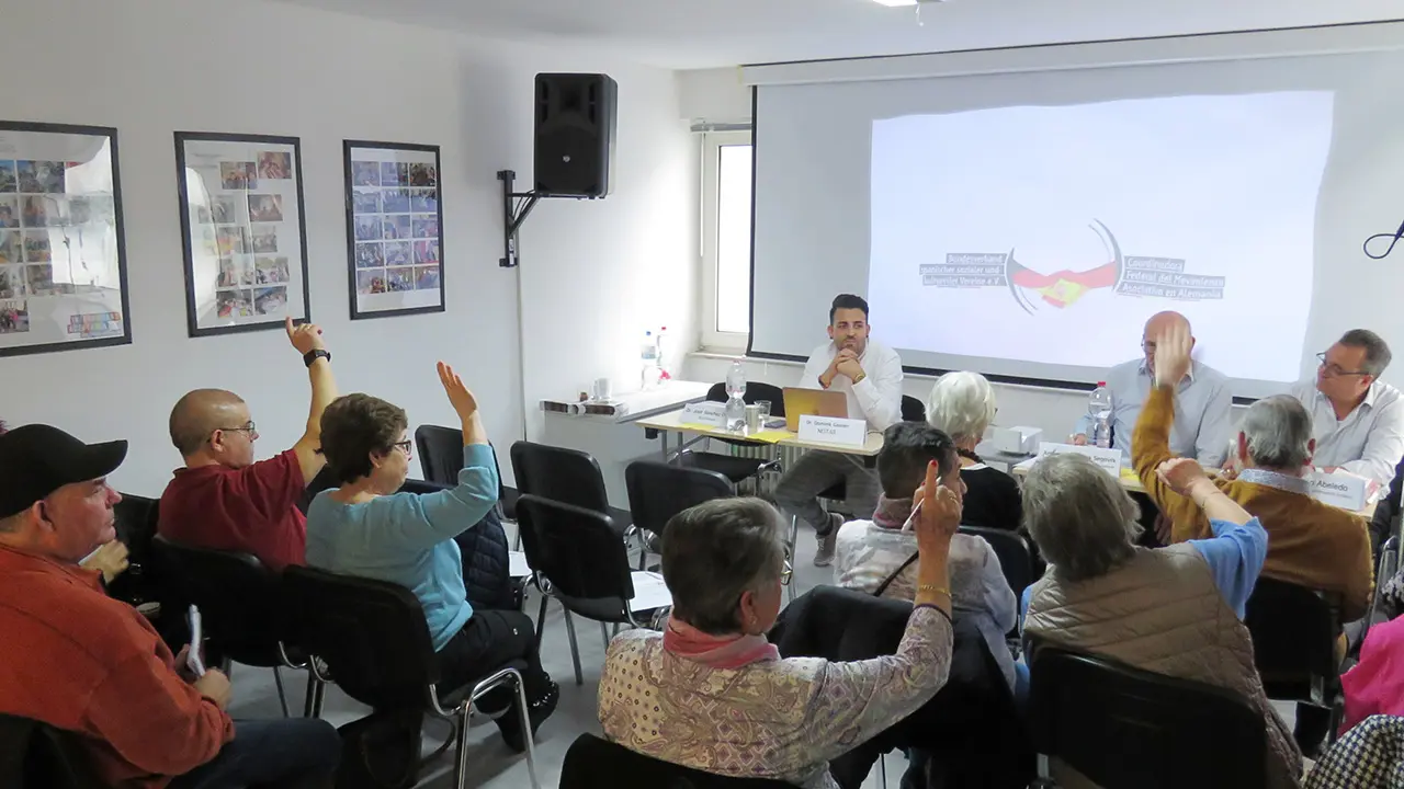 Presentación sobre actividades de la Coordinadora Federal