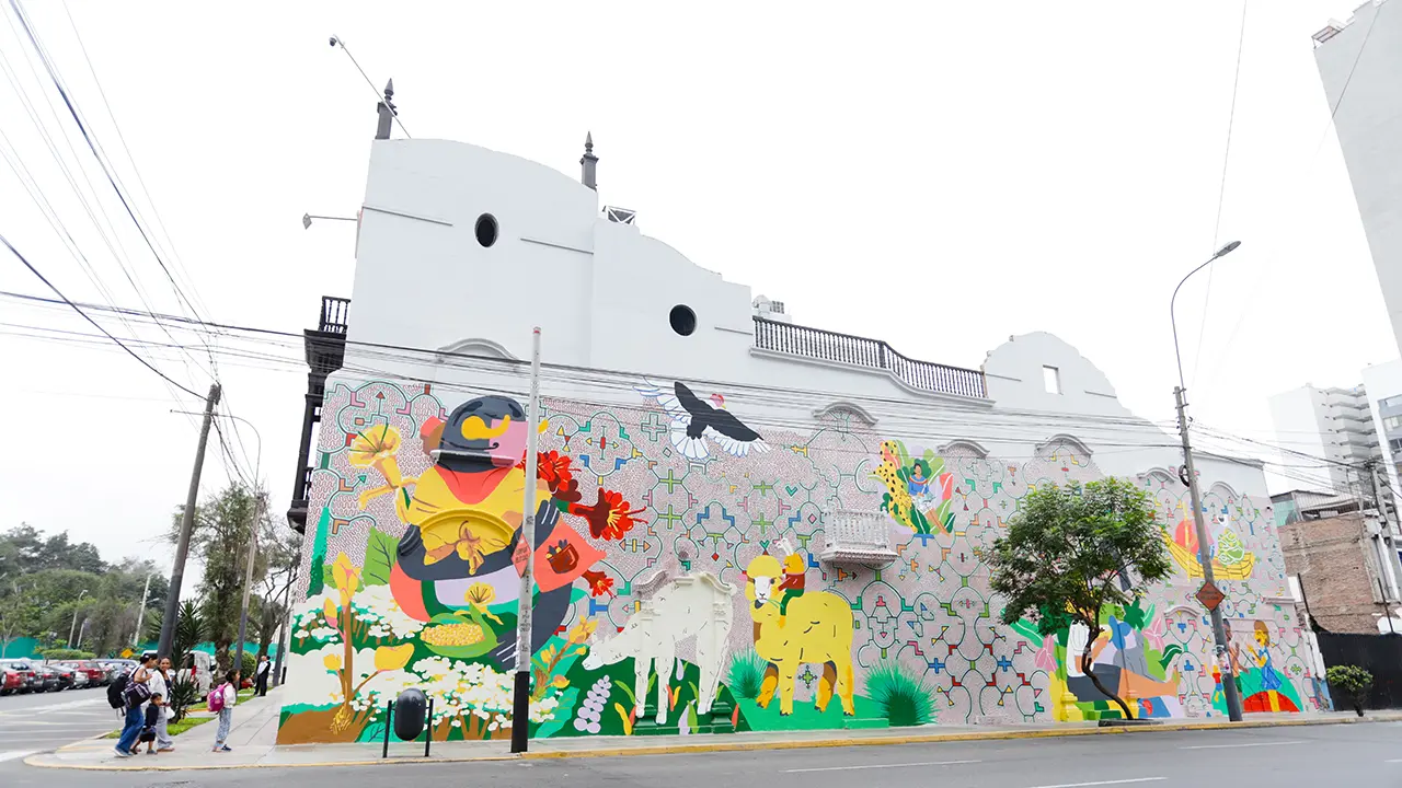 Peru-Arte ventilado MURAL