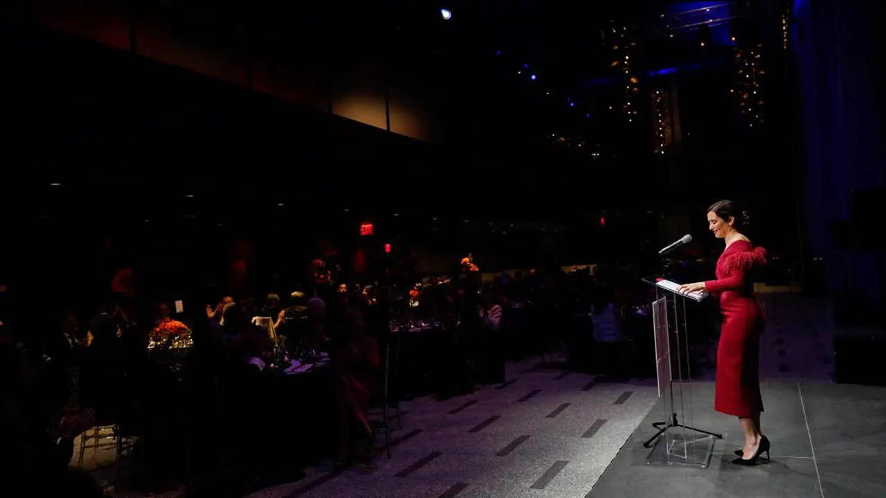 Diaz Ayuso en Nueva York-lincoln center