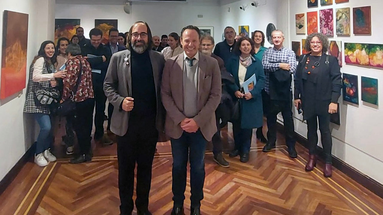 Casa Madrid.Expo Solaina-Eduardo Sampayo y Javier Vázquez