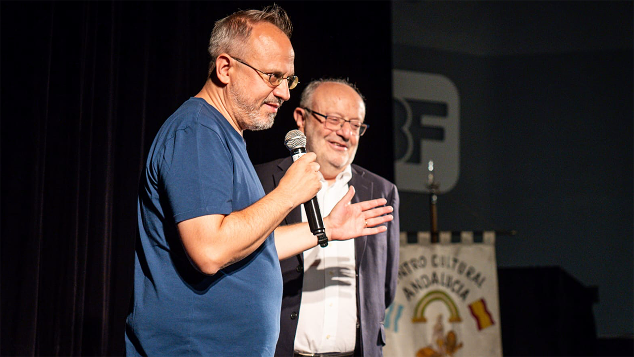 Diego Valenzuela (alcalde) Fernando García Casas (Cónsul)