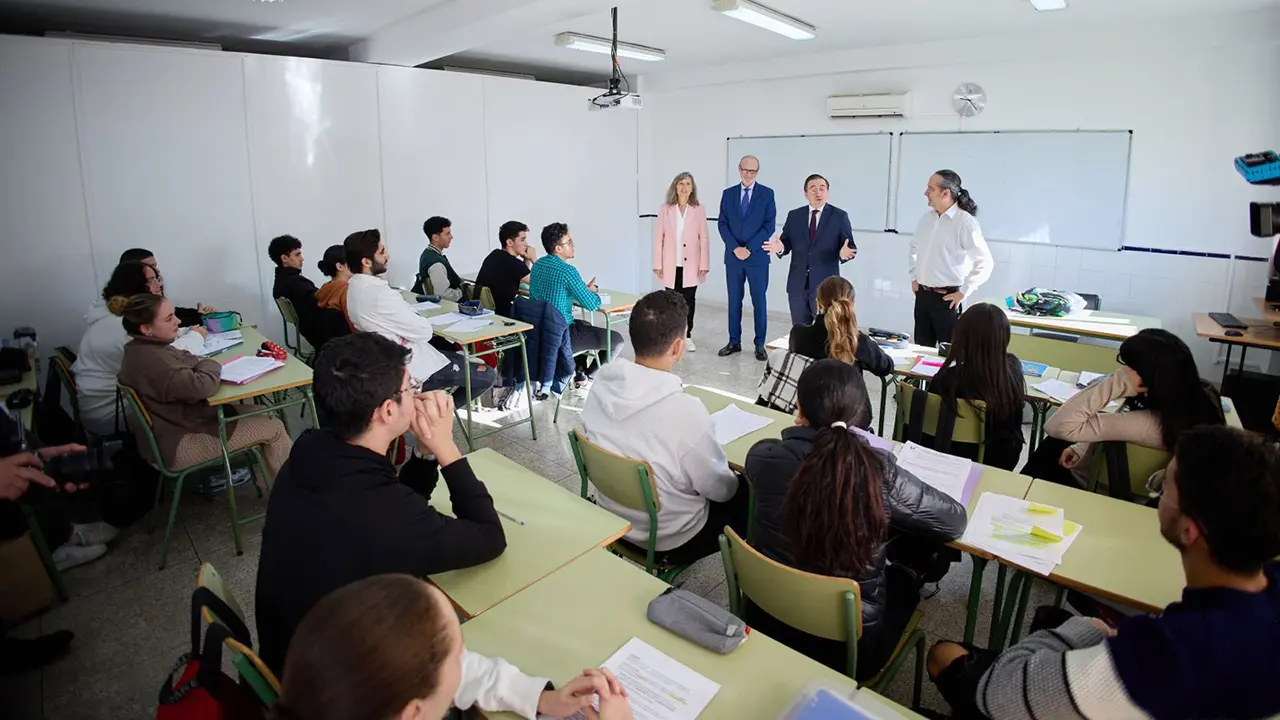 Albares en Rabat-Colegio Español 2