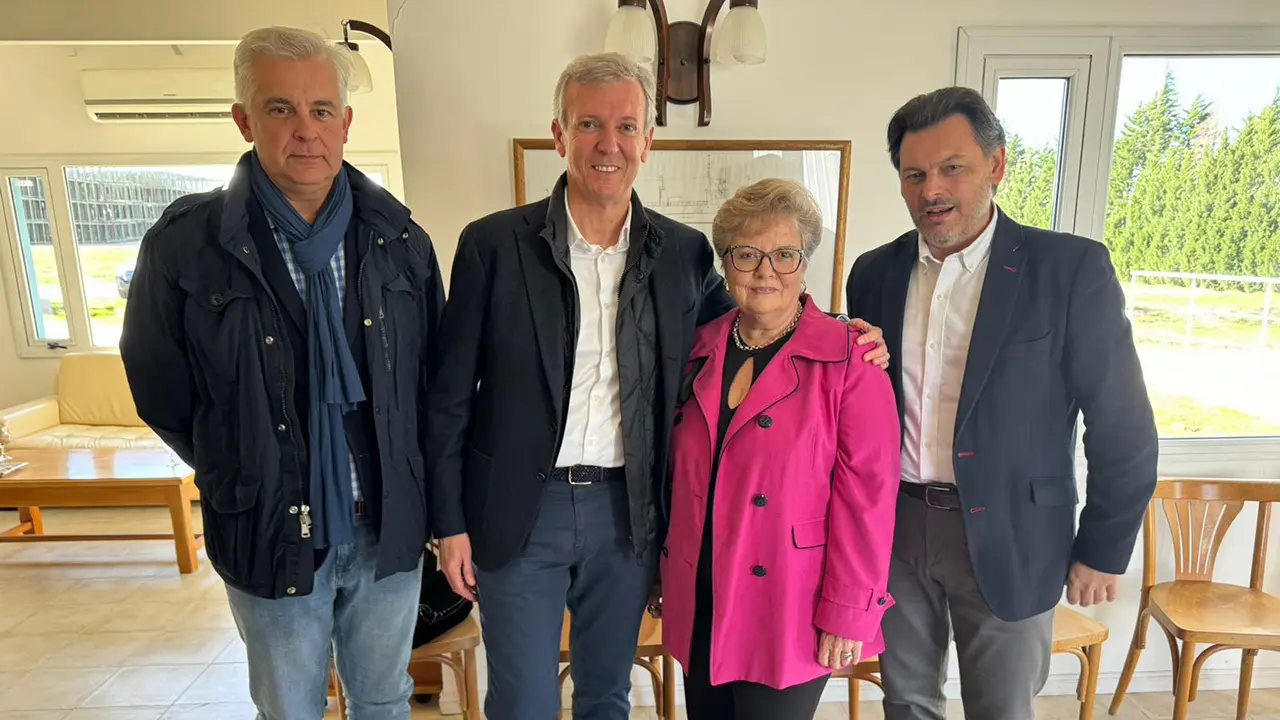 López Dobarro, Rueda , Peggy Rodríguez y Antonio Miranda