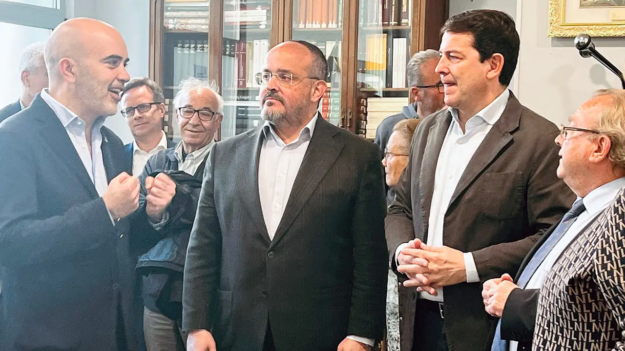 Mañueco en Centro CyL Cataluña 2