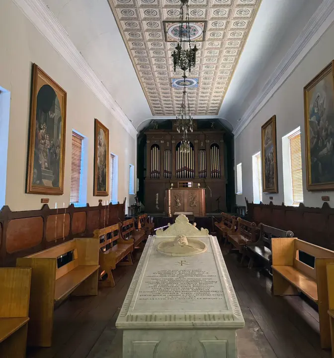 Sepulcro de Rosendo Salvado en la abadía de New Norcia