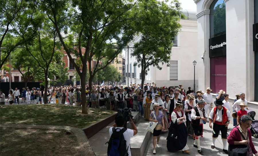 Romeria canaria en Madrid 2