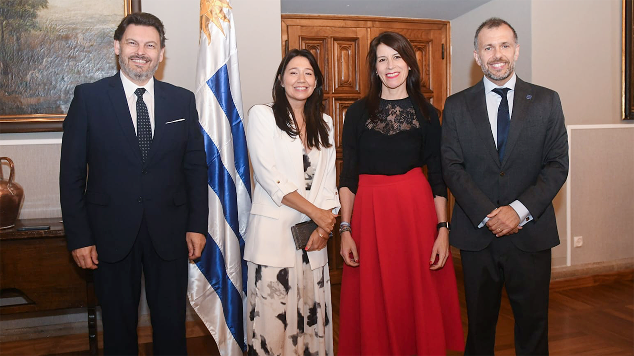 Allegue y Miranda en la Fiesta Nacional de Uruguay 2