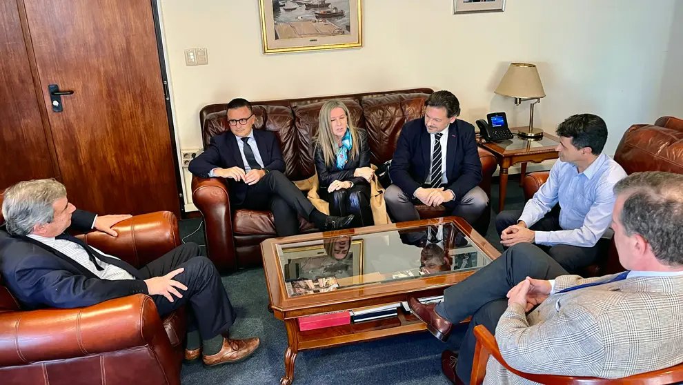 Con ministro Trabajo Uruguai 2