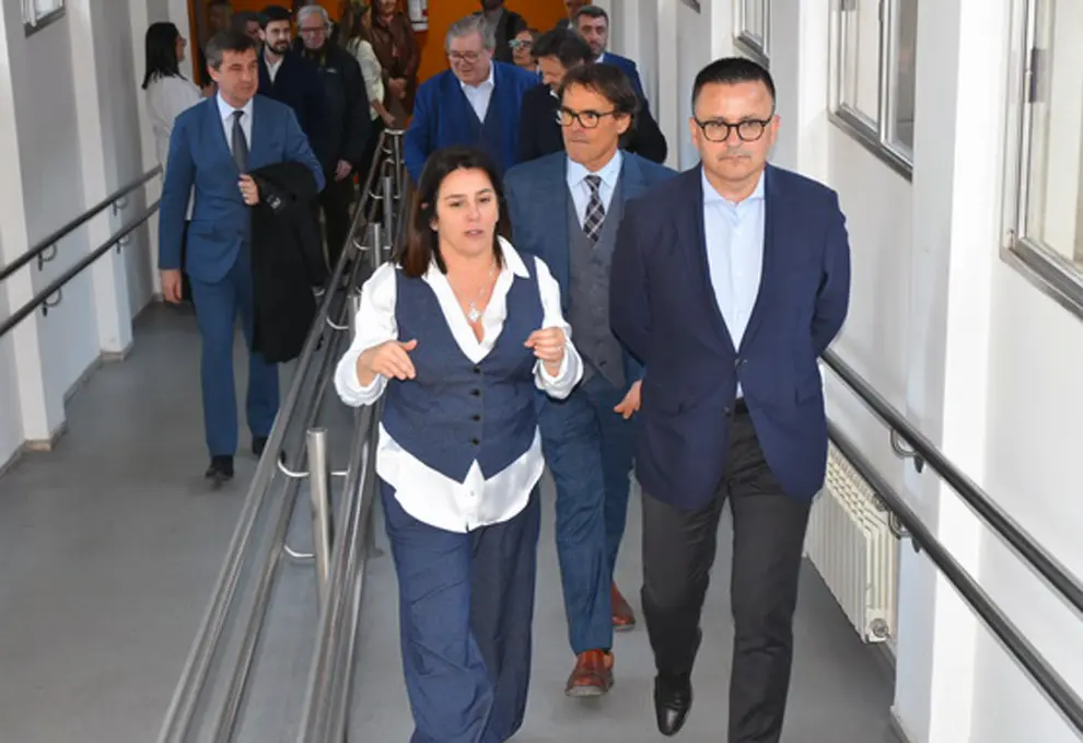 Recorrido las instalaciones del Hogar