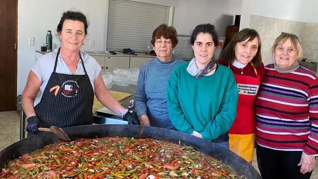 Macachín. Paella 2