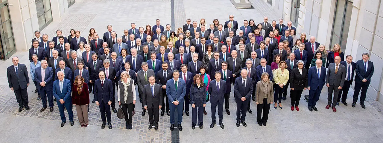 Sanchez y embajadores