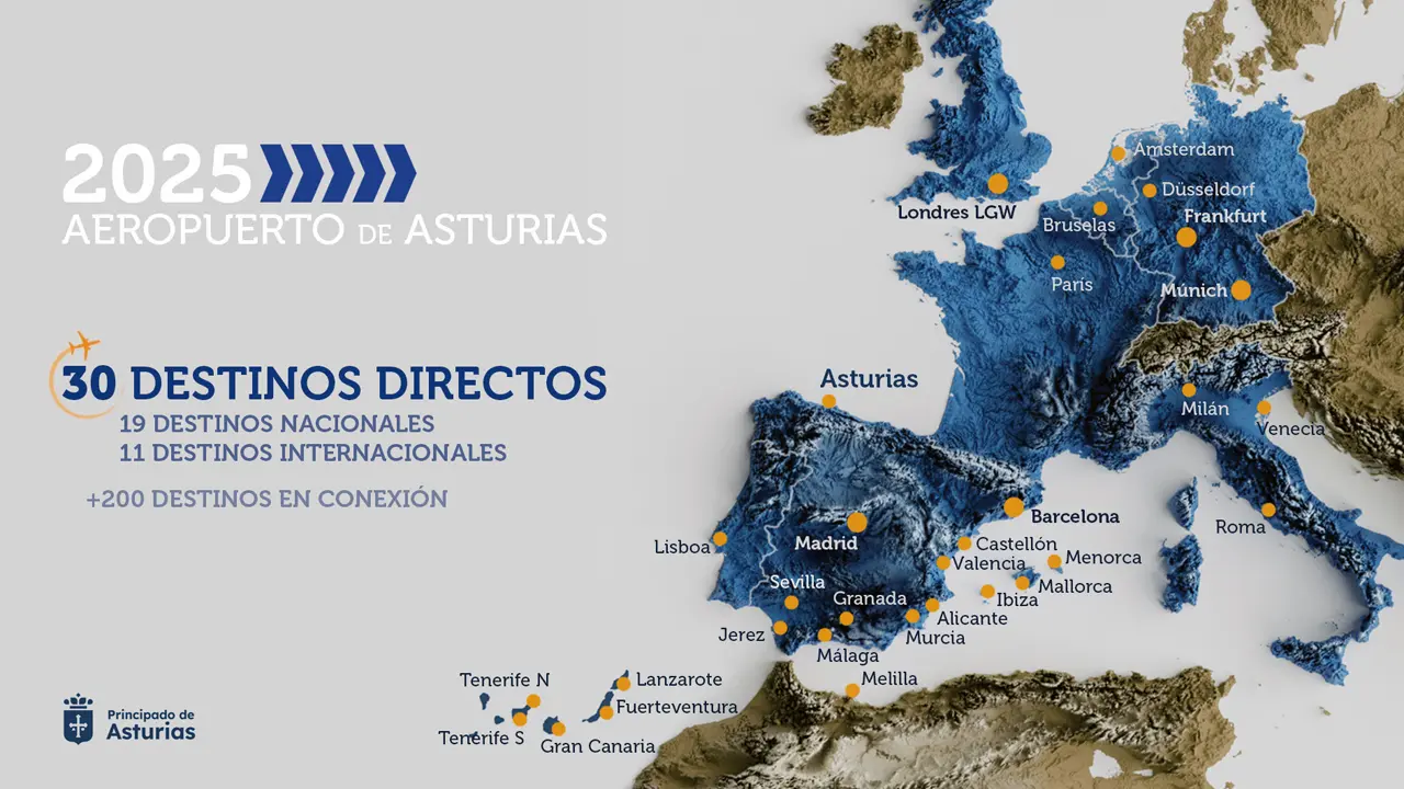 mapa rutas aeropuerto verano25