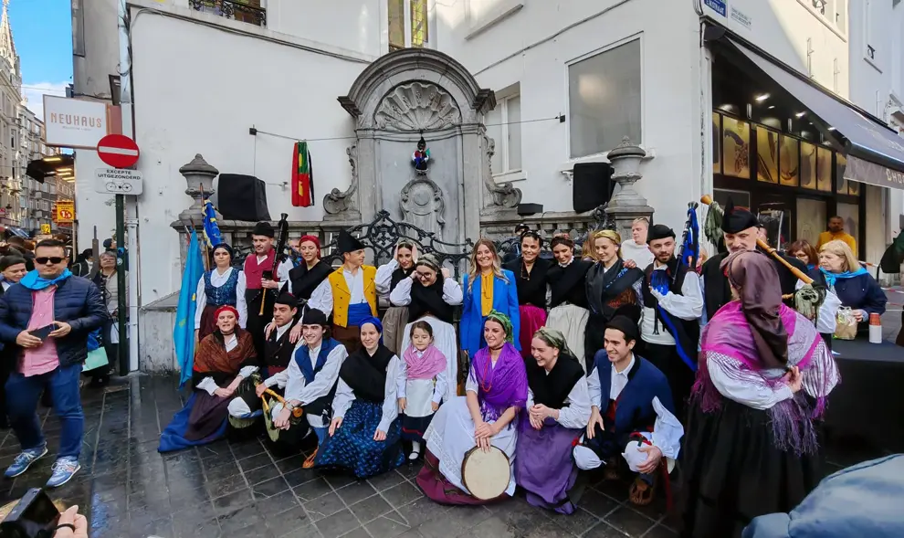 Manneken Pis asturiano 2