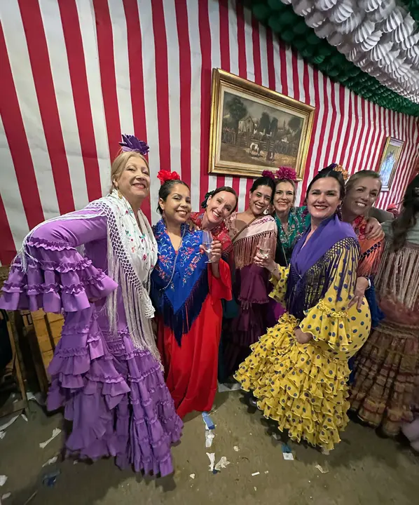 Feria de Sevilla con Inma