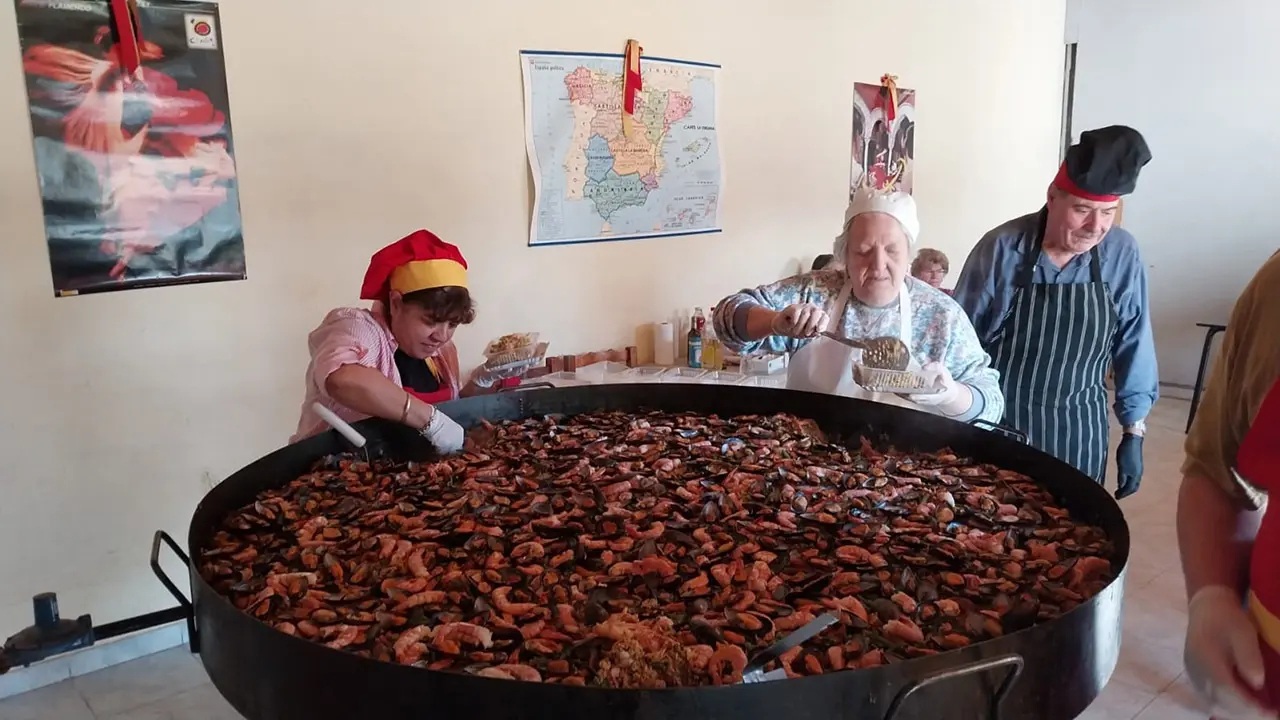 Asociación Española de Tornquist. Paella 2
