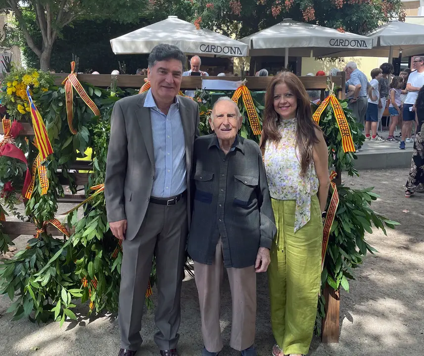 Carlos López Pujol , Joan Ganduxé Berga y Judith Cobeña Loor