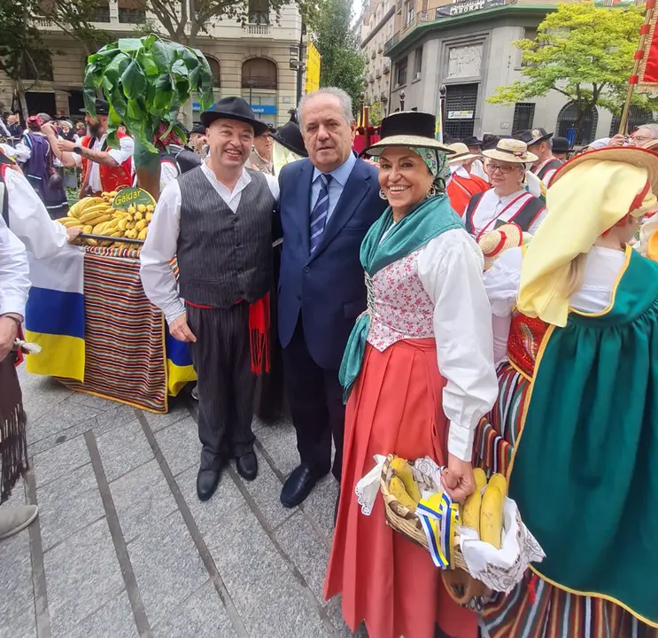 Casa Canaria de Aragón. Perestelo y presidente