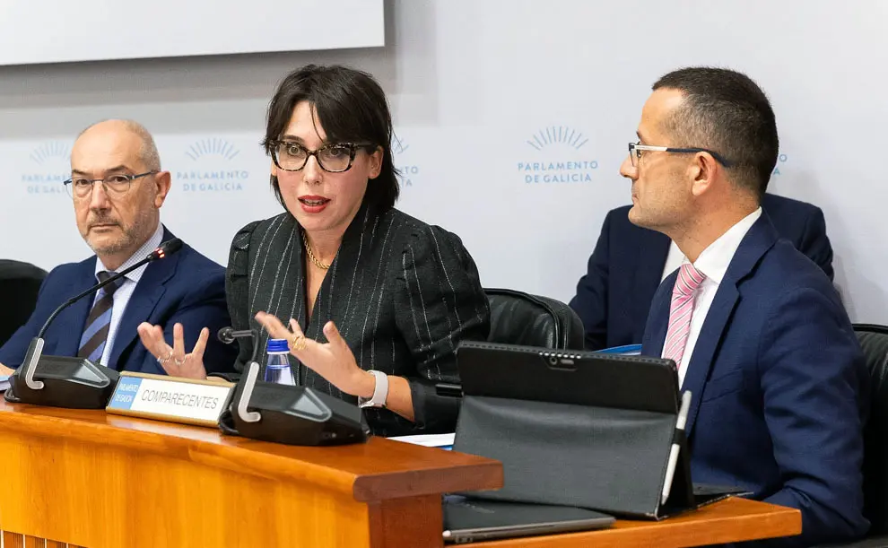 16,00 h.- A conselleira de Economía e Industria, María Jesús Lorenzana, comparecerá na Comisión 3ª de Economía, Facenda e Orzamentos, para explicar as contas do seu departamento para 2026 Foto Xoán Crespo 16,00 h.- A conselleira de Economía e Industria, María Jesús Lorenzana, comparecerá na Comisión 3ª de Economía, Facenda e Orzamentos, para explicar as contas do seu departamento para 2026 Foto Xoán Crespo