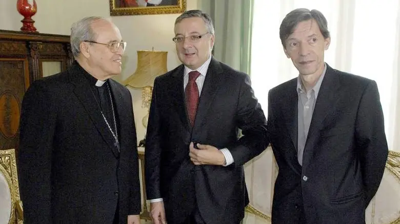 1.Arzobispo de La Habana Jaime Ortega Lucas Alamino, José Balnco Secretario PSOE, Embajador Saldivar