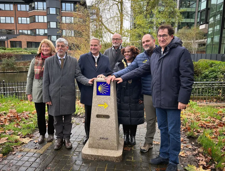 Mojones Camino Reino Unido 2