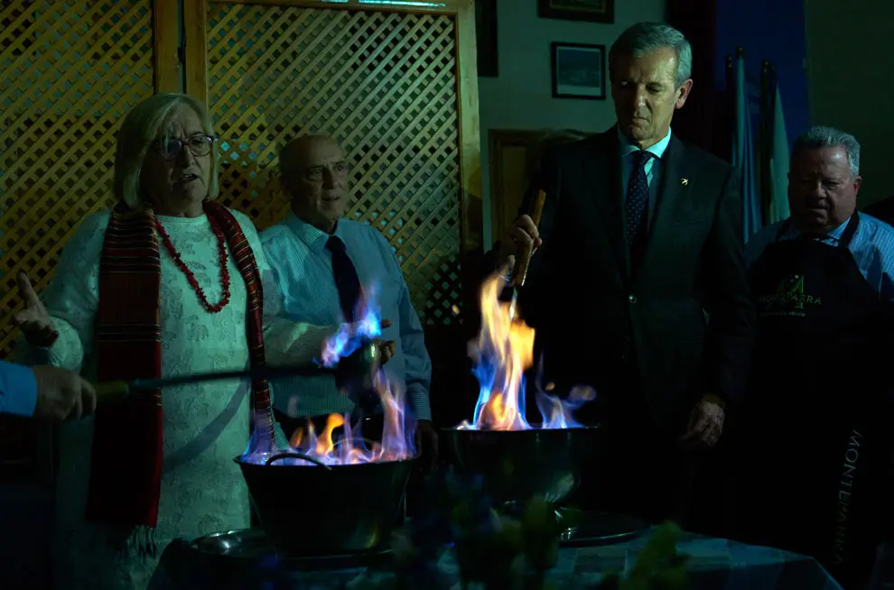 O presidente da Xunta, Alfonso Rueda, participa no acto do 69º aniversario do Lar Gallego de Sevilla. Lar Gallego  (Sevilla), 22/11/25.