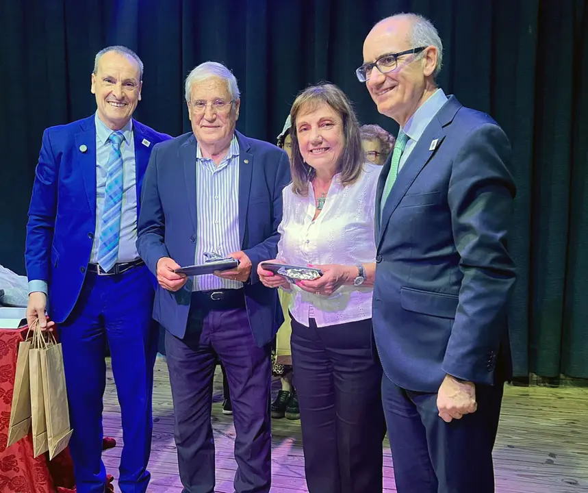 Reconocimientos a directivos y socios