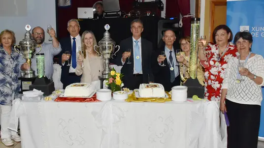 Premios Liga Española Uruguay. brindis