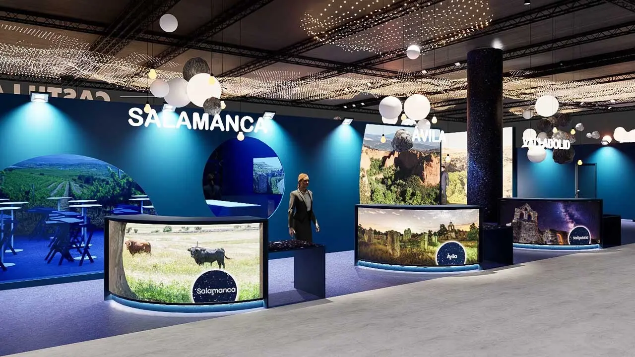 Recreacion del estand en Fitur 2