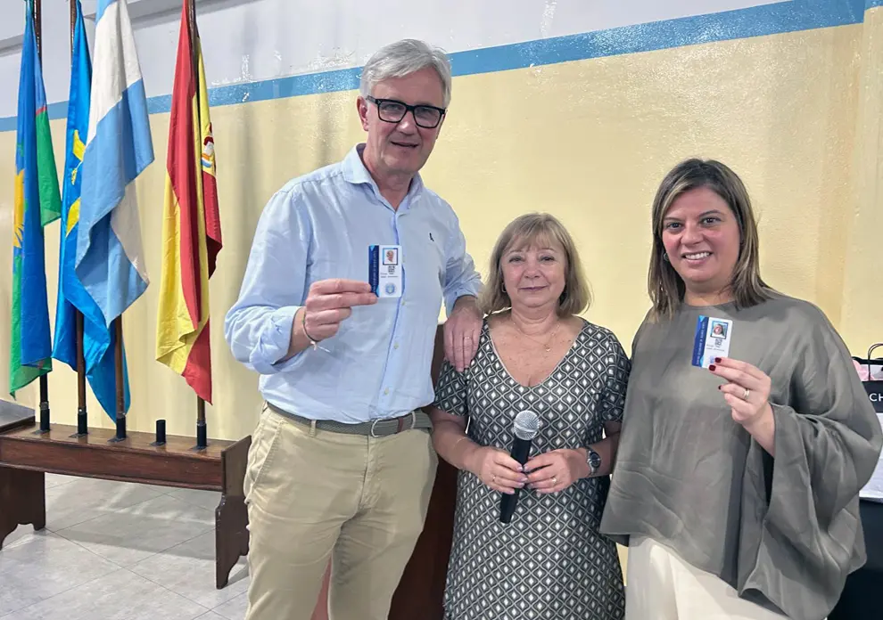 Carne socio honorario Centro Asturiano Buenos Aires