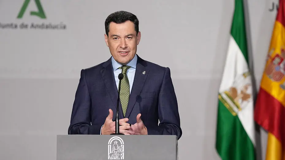 Juanma Moreno-Convocatoria elecciones 1